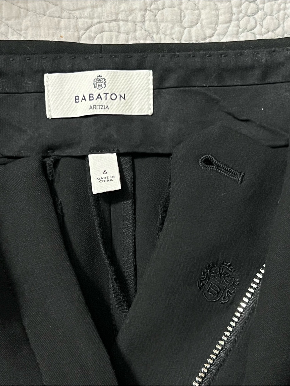 Aritzia Babaton Black Woman Dress Trousers